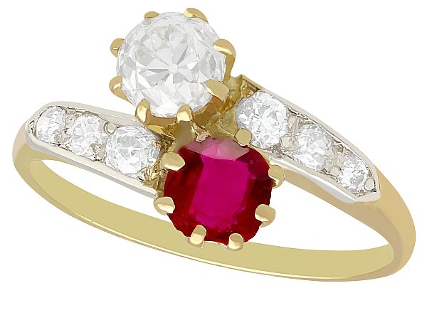 Antique ruby ring
