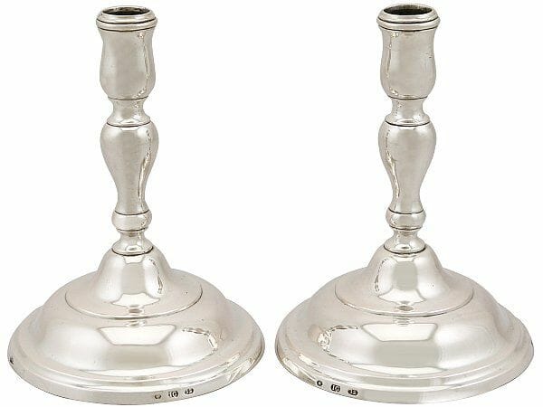 Silver Candle Holders for Dining Table