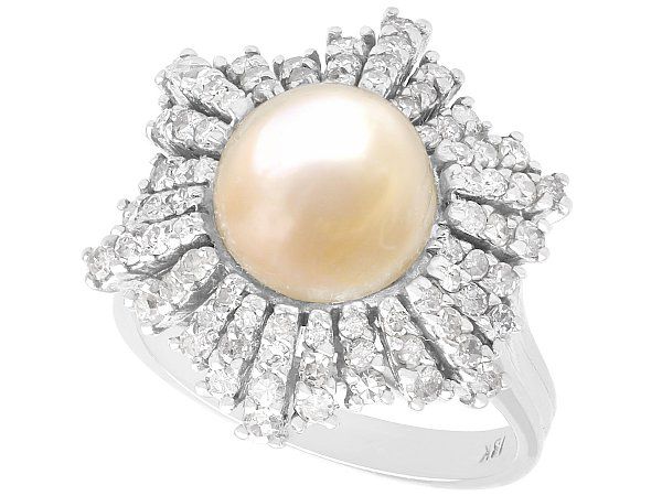 Engagement Rings Featuring Pearls