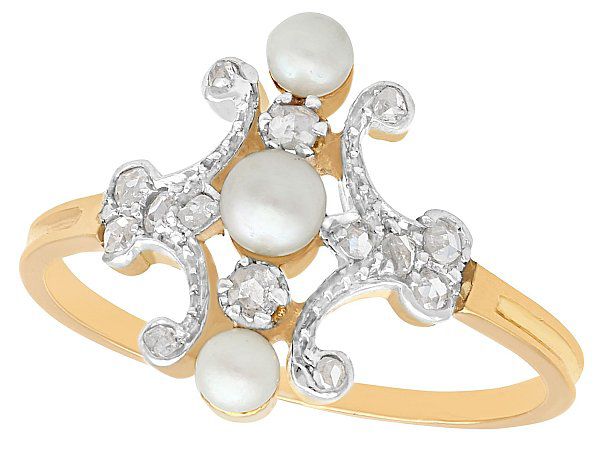 Top 6 Engagement Rigns with Pearls