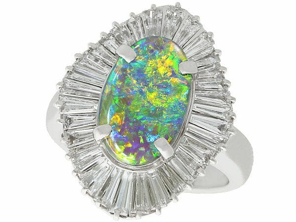 opal and diamond dress ring circa 2000