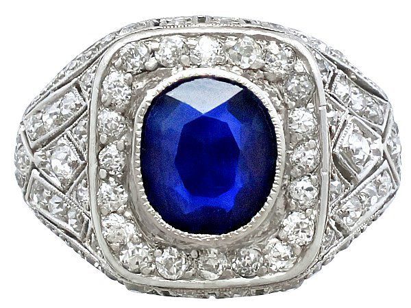Statement Sapphire Ring