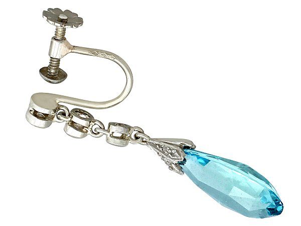 Aquamarine Earring