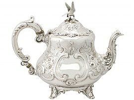 silver Louis teapot
