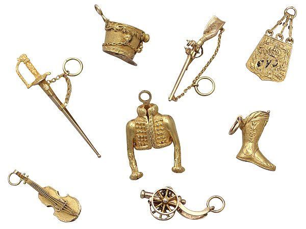 French Military charms