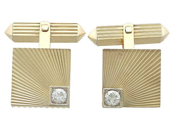 diamond cufflinks for new year