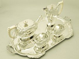 silver tray