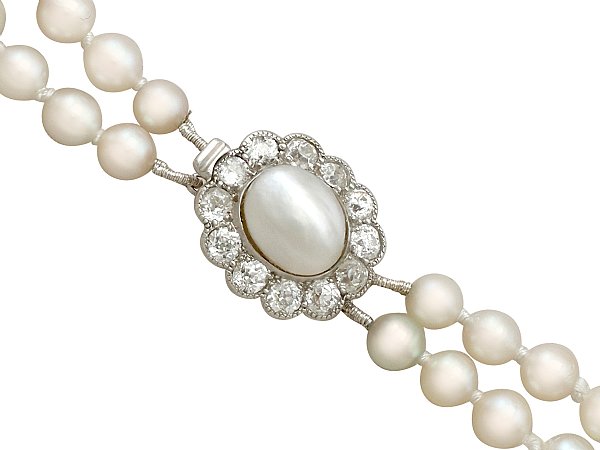 Vintage Mikimoto Akoya Pearl Necklace With Silver and Pearl Clasp. This is  a Beautiful 19 Inch Necklace for Formal as Well as Casual Ware - Etsy