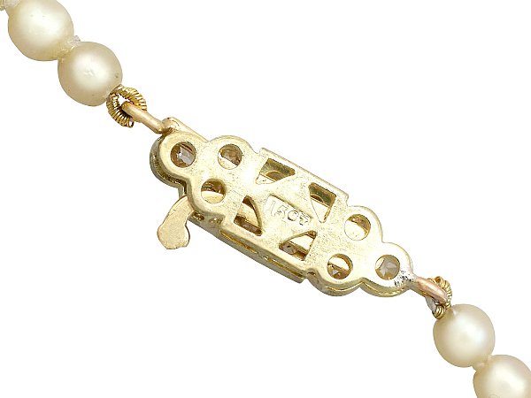 Antique Pearl Necklace Clasps