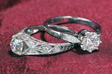 engagement ring history