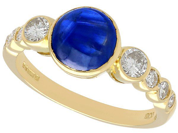Sapphire Colourful Engagement Ring