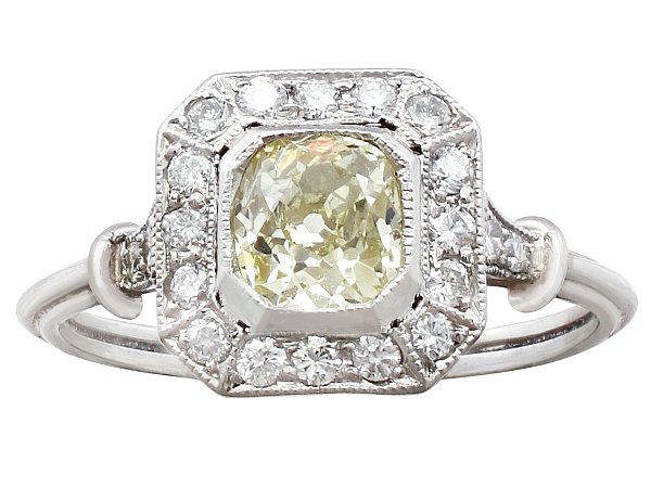 Diamond and Platinum Dress Ring