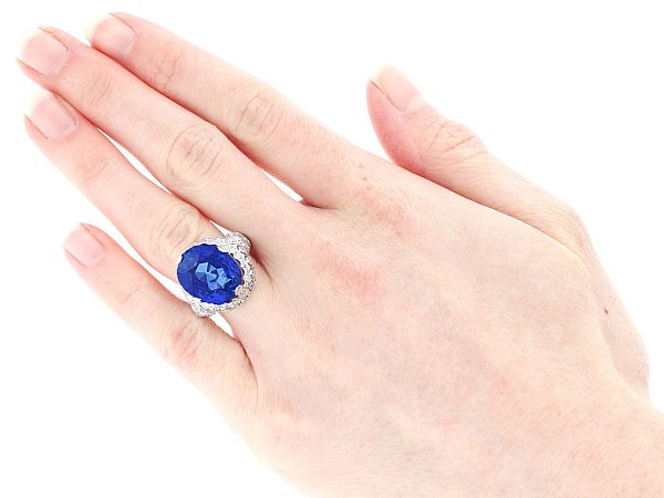 Sapphire Anniversary Rings for Her