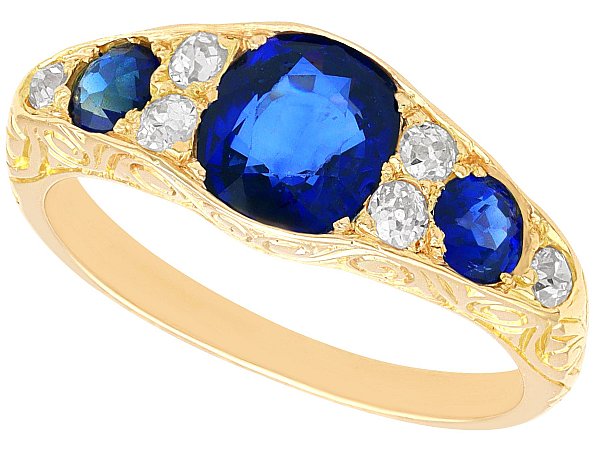 Sapphire Anniversary Rings for Her - AC Silver