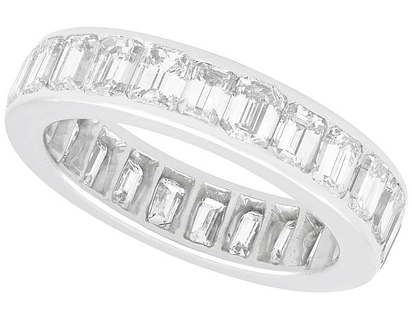 Full Eternity Engagement Ring