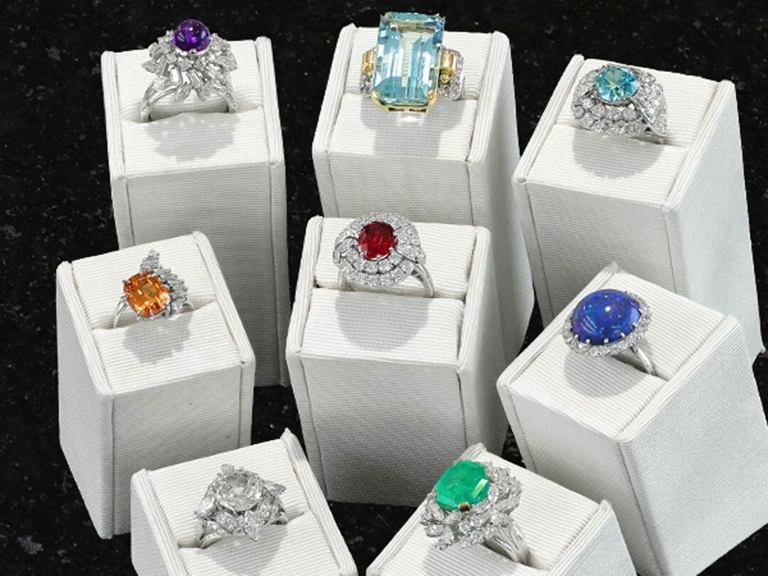 Unusual Gemstone Rings