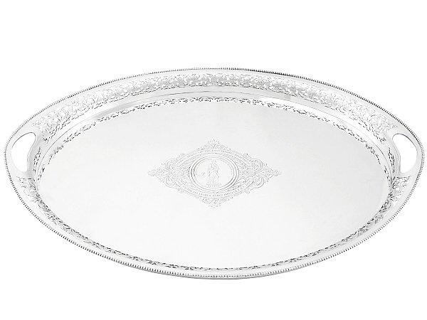 How to Decorate with Silver Trays