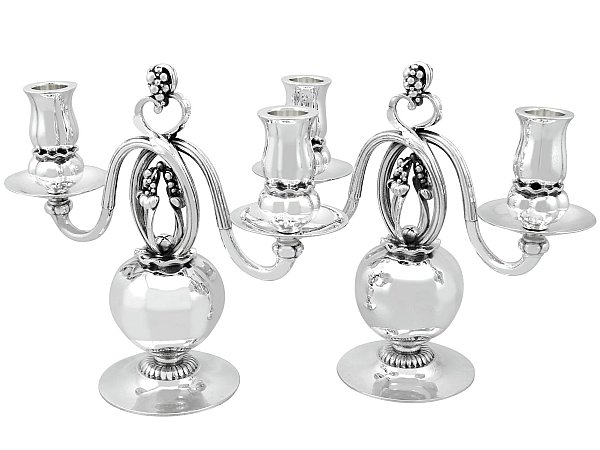 Silver Candle Holders for Dining Tables