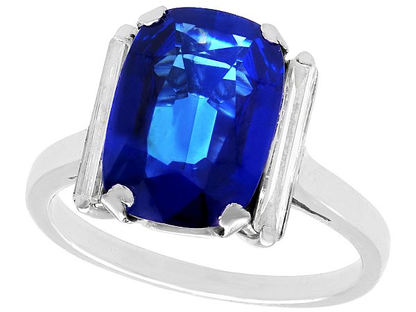 Sapphire Ring for Blond Hair