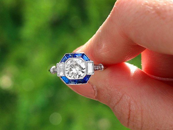 Hexagon Engagement Rings