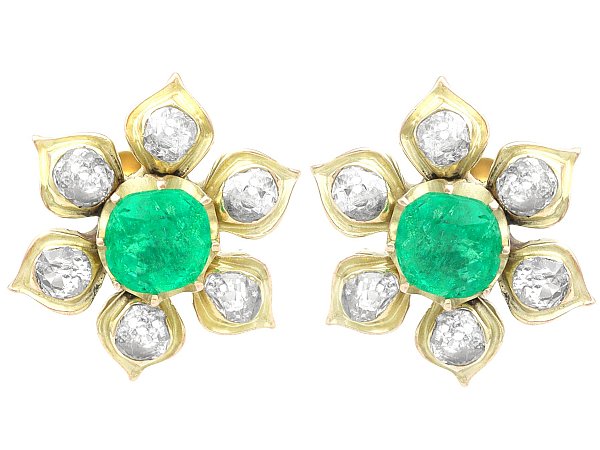 emerald birthstone earrings