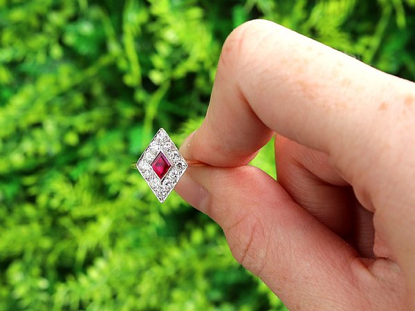 ruby birthstone ring for her