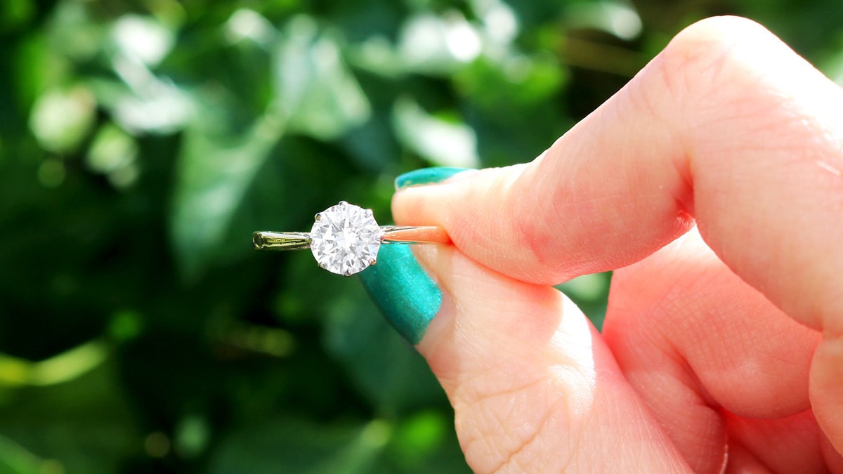 The jeweller clearance engagement ring