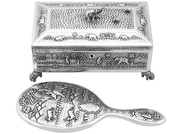 antique bedroom jewellery box