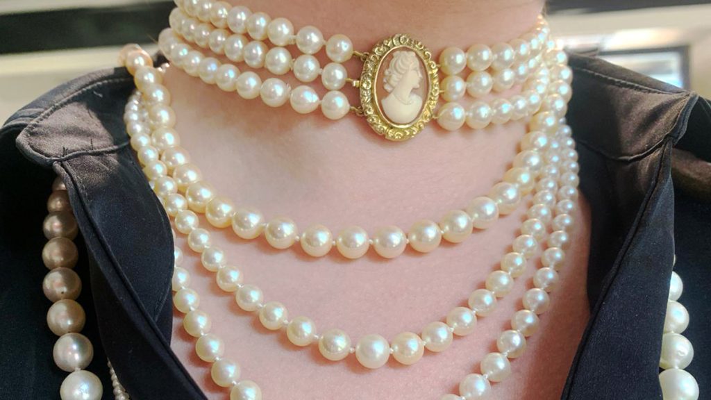 3-Strand Pearl Necklace – National Portrait Gallery Shop