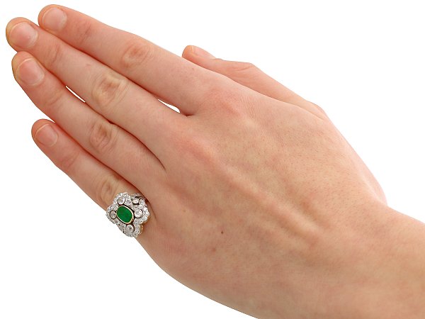 17th century emerald engagement ring