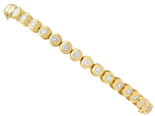 gold Tennis Bracelet