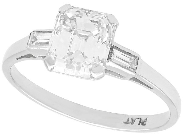 The Emerald Cut Engagement Ring