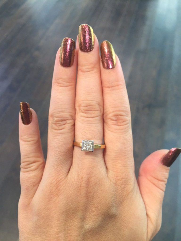 Beverly Hills Jewelers 1 Carat Diamond Engagement Ring - 14 Karat White  Gold Diamond Ring for Women Diamond Engagement Ring (Size 4) | Amazon.com
