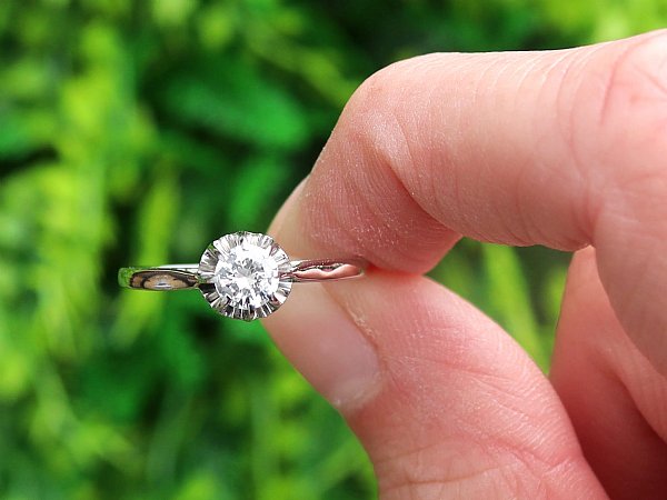 Popular Dainty Engagement Ring