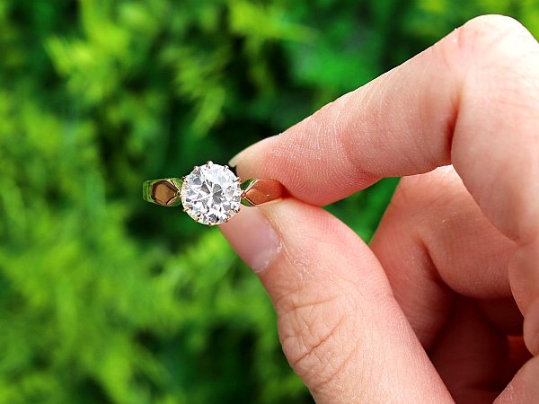 Antique Durable Engagement Ring