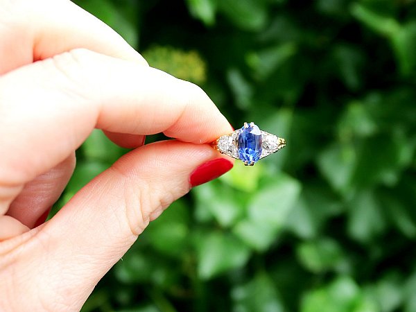 Traceable Gemstone Engagement Ring