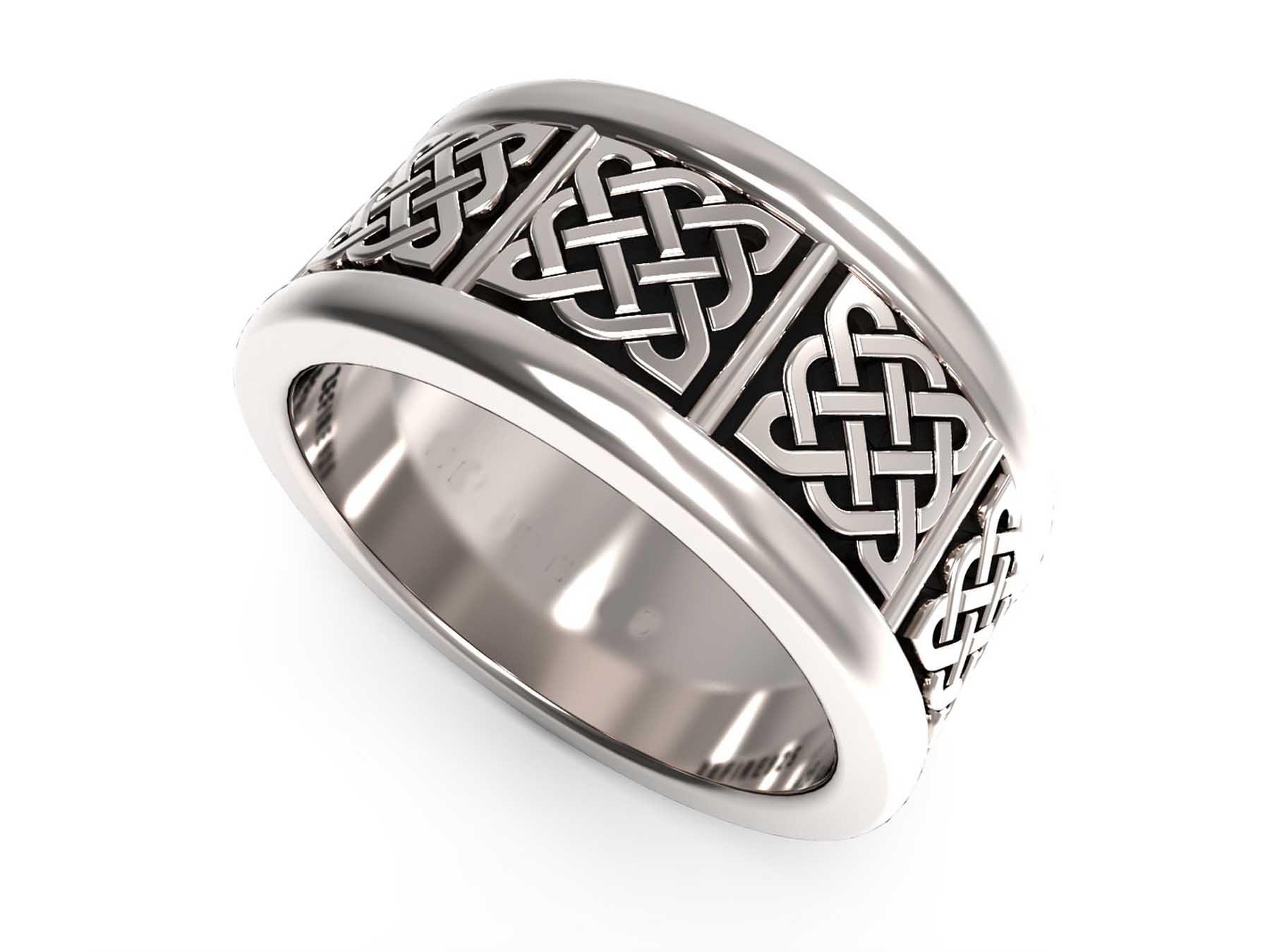 Unique Celtic Engagement Rings - AC Silver