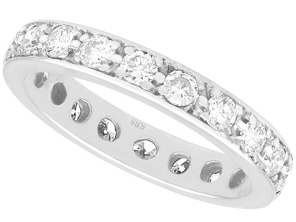 how to wear diamond eternity rings
