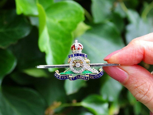 Military Collectable Sweetheart brooch