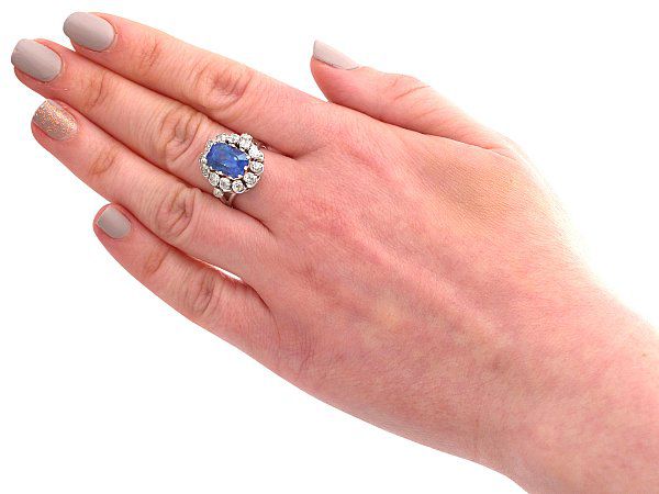 Princess Diana Style Vintage Engagement Ring