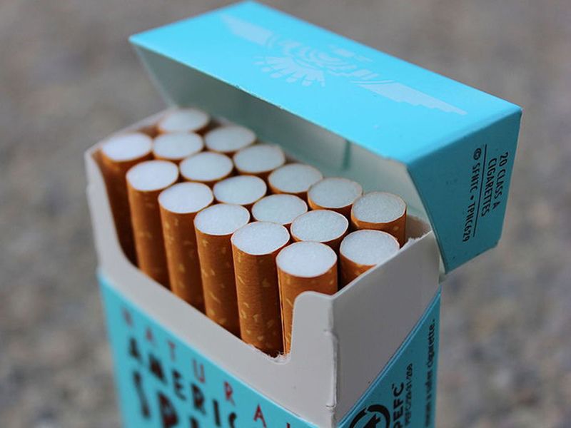 cigarette packet