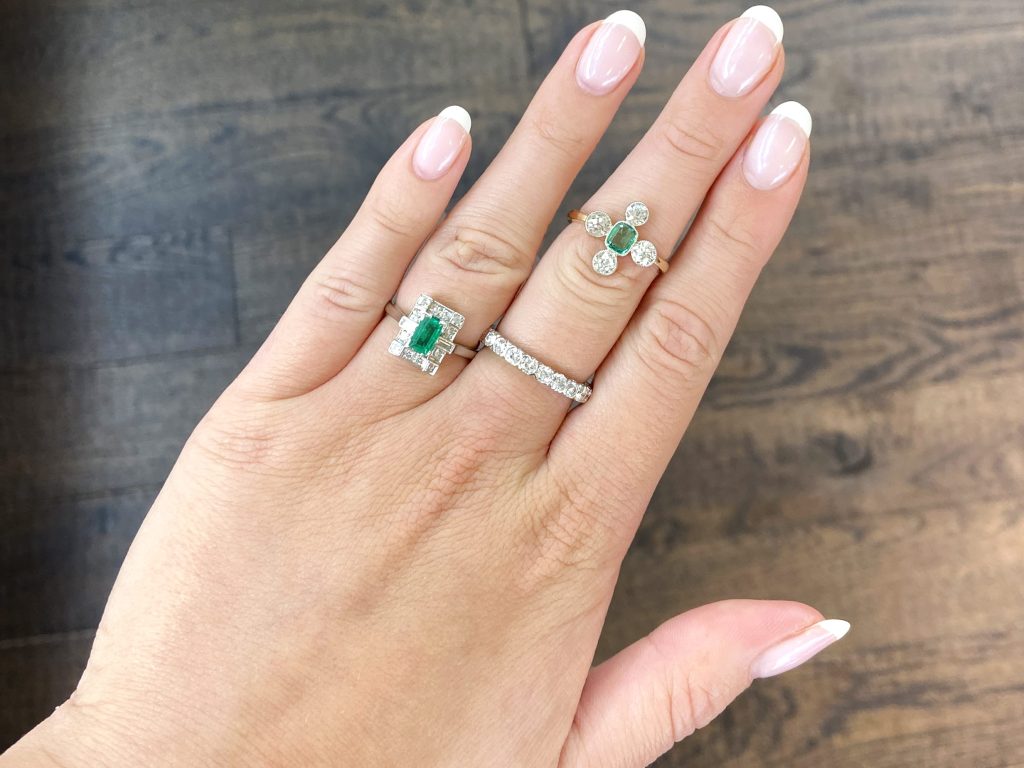 Antique Emerald Gifts for her