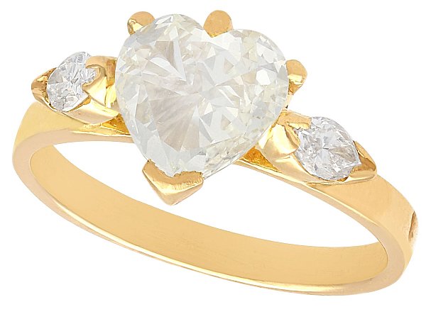 Capture Love with Heart-Shaped Engagement Rings