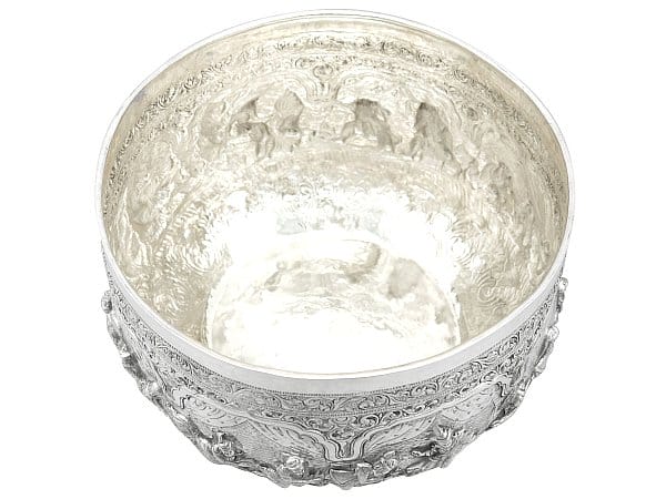 Luxury Religious Silver Bowl