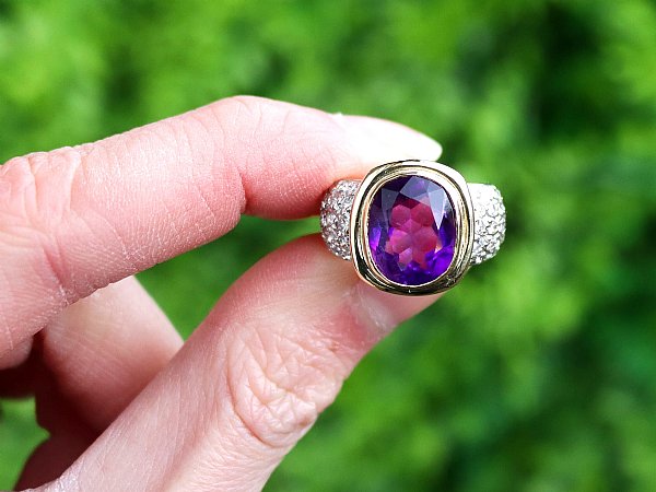 The Power of Purple: Purple Engagement Rings