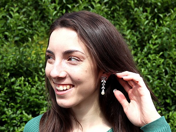 Drop Clip-On Earrings for Special Occasions