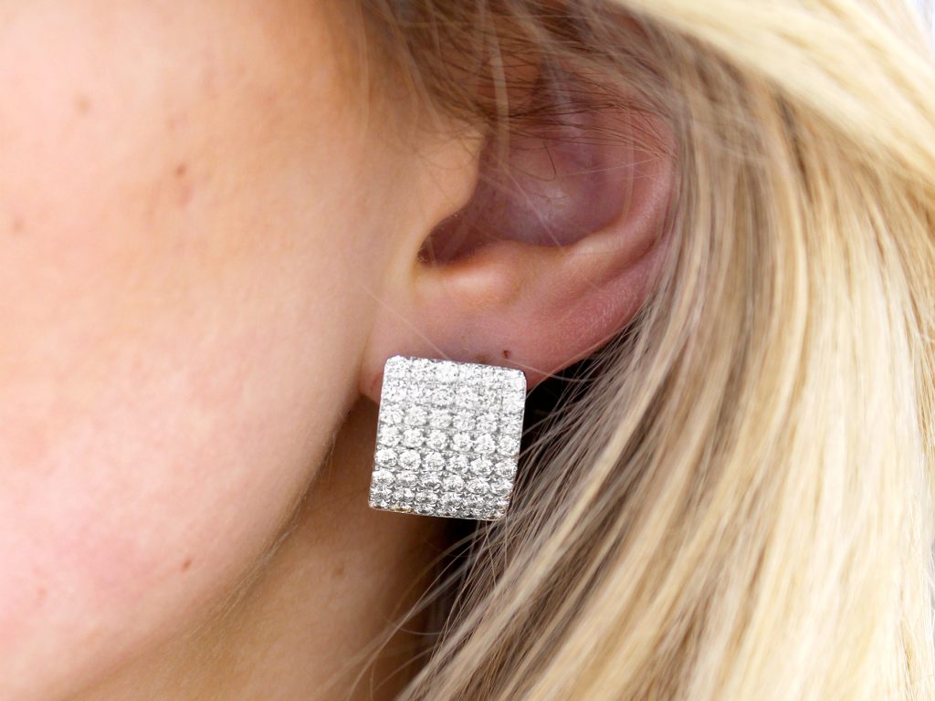 Timeless diamond stud earrings gift idea
