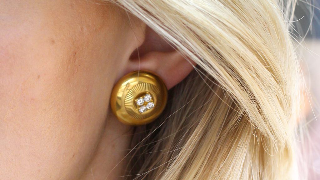 How to care for antique clip-on earrings