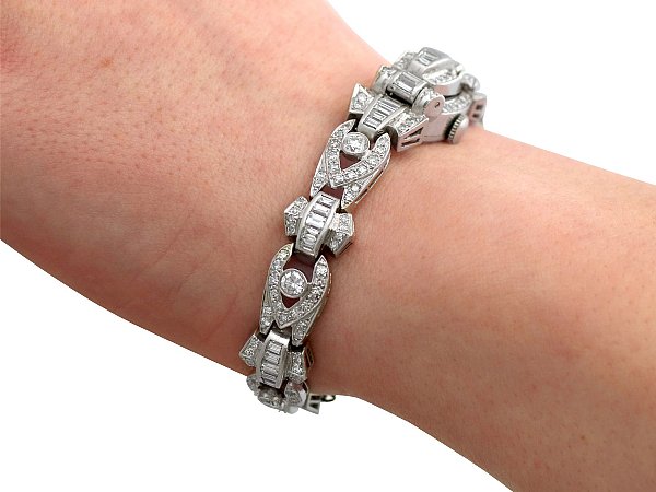 Diamond Watch Bracelet