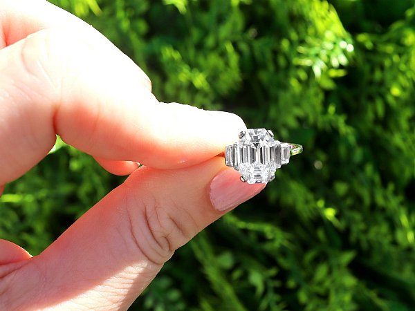 Art Deco Engagement Ring